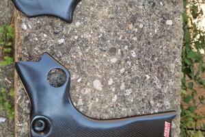 Protezione telaio in carbonio per Kawasaki KLX 450