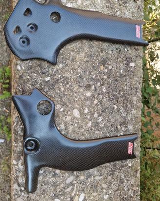Protezione telaio in carbonio per Kawasaki KLX 450