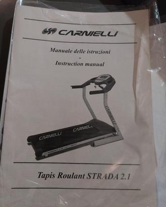 Tapis Roulant Strada 2.1 CARNIELLI