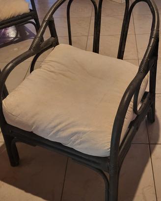 4 poltrone da esterno 