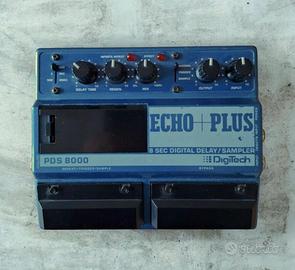 Digitech pds 8000 echo plus 8 second/delay sampler