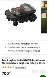 Robot tagliaerba AMBROGIO Zeta R