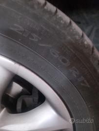 Cerchi e gomme nissan qashqai