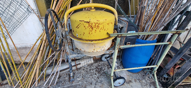 Betoniera 125lt + 120 cementegole wierer