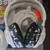 Artic nova pro cuffie wireless bianche+ cuscinetti