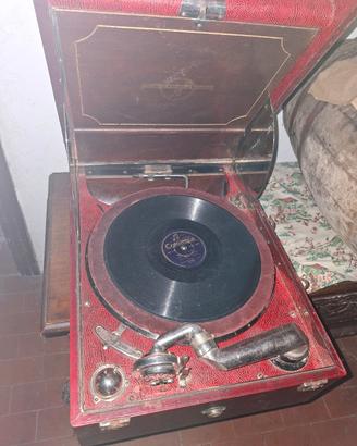 giradischi d'epoca funzionante 