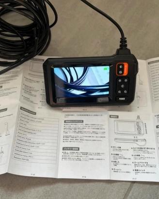 Endoscopio prof. IP67 da 10 metri con accessori