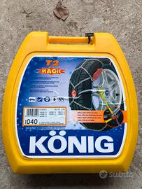 Catene da neve KONIG T2 MAGIC 10mm Misura 040