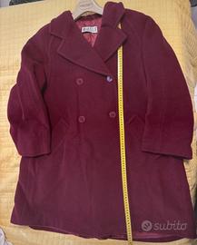 Cappotto Marella bordeaux