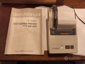 Stampante termica Citizen iDP 3110 con inchiostri