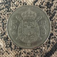 Moneta 5 Ptas Juan Carlos 1975