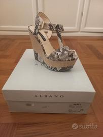 Sandali con zeppa Albano