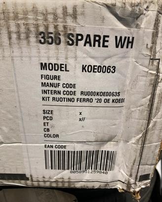 Kit ruota emergenza 145/65R20 Audi