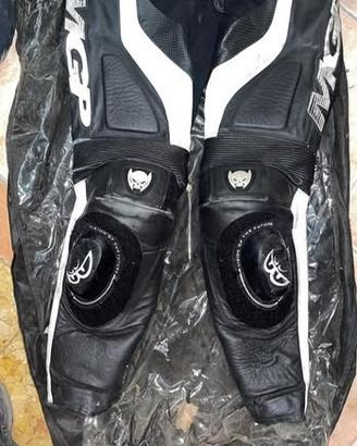 TUTA IN PELLE MOTO COMPLETA