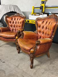 Coppia poltrone vintage