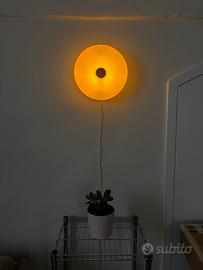 Lampada arancione Varblixt  ikea nuova!!