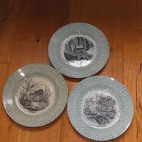 Grosslet Richard piatti animali alpi caccia 1800