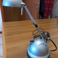 LAMPADA ALOGENA Telescopica grigia