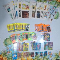 Lotto card Disney, Wrestling, Garfield, Simpson