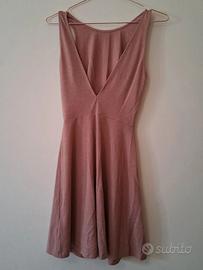 Abito rosa antico, taglia S