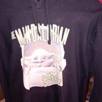Felpa Star Wors con beby Yoda - XL
