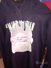 Felpa Star Wors con beby Yoda - XL