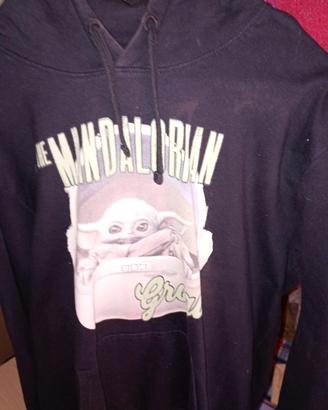 Felpa Star Wors con beby Yoda - XL