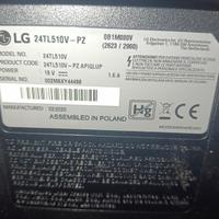 TV LG 24” con telecomando + HDMI – 50€