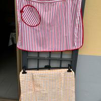 Due grembiuli da cucina in cotone
