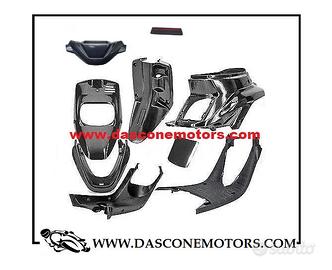 kit carene Booster 9 pezzi Nero grezzo 88 03 ( FRE