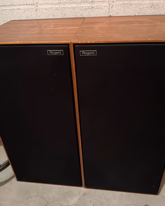 2 Diffusori / casse stereo Rogers Bass Reflex