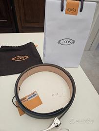 Cintura in pelle TOD'S NUOVA con cartellino
