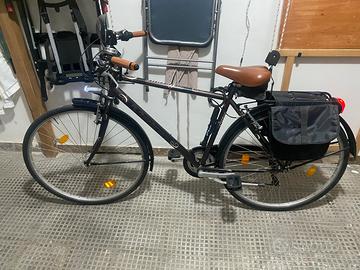 Bici uomo 28 Maino by Atala acciaio con porta bici