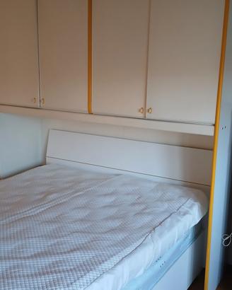 letto con contenitore nuovo piu armadio