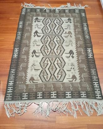 Tappeto kilim artigianale in lana