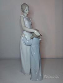 Statua LLADRO' Figurina da Madre a Figlia 36x16cm