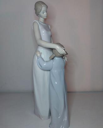 Statua LLADRO' Figurina da Madre a Figlia 36x16cm