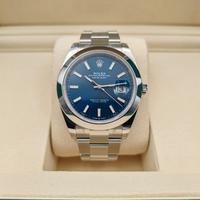 Rolex Datejust 41 126300 Blu Nuovo 2025
