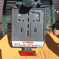 porta targa moto