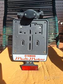porta targa moto