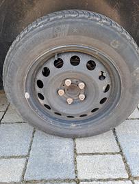 4 cerchioni in ferro per gomma 205/60 16