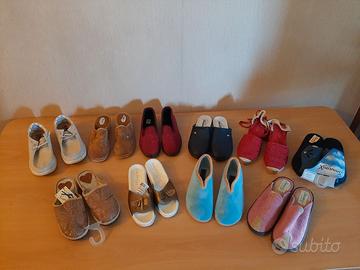 Scarpe e ciabatte nuove