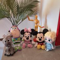 Lotto peluche Disney 2018 auguri topolino ecc