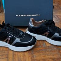 SCARPE DONNA INVERNALI IN PELLE ALEXANDER SMITH