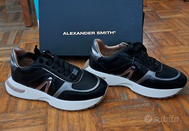 SCARPE DONNA INVERNALI IN PELLE ALEXANDER SMITH