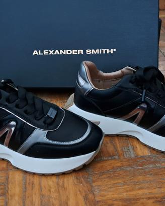 SCARPE DONNA INVERNALI IN PELLE ALEXANDER SMITH