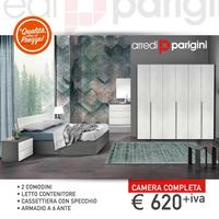 Camera da letto moderna- PRONTA CONSEGNA