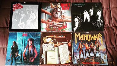 Speed Power Thrash Glam Heavy-metal LP vinili