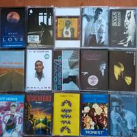Collezione di musicassette anni 80