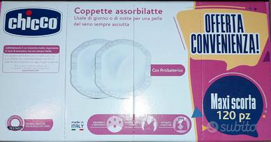 COPPETTE ASSORBILATTE  CHICCO 120 PZ 4 SCATOLE 